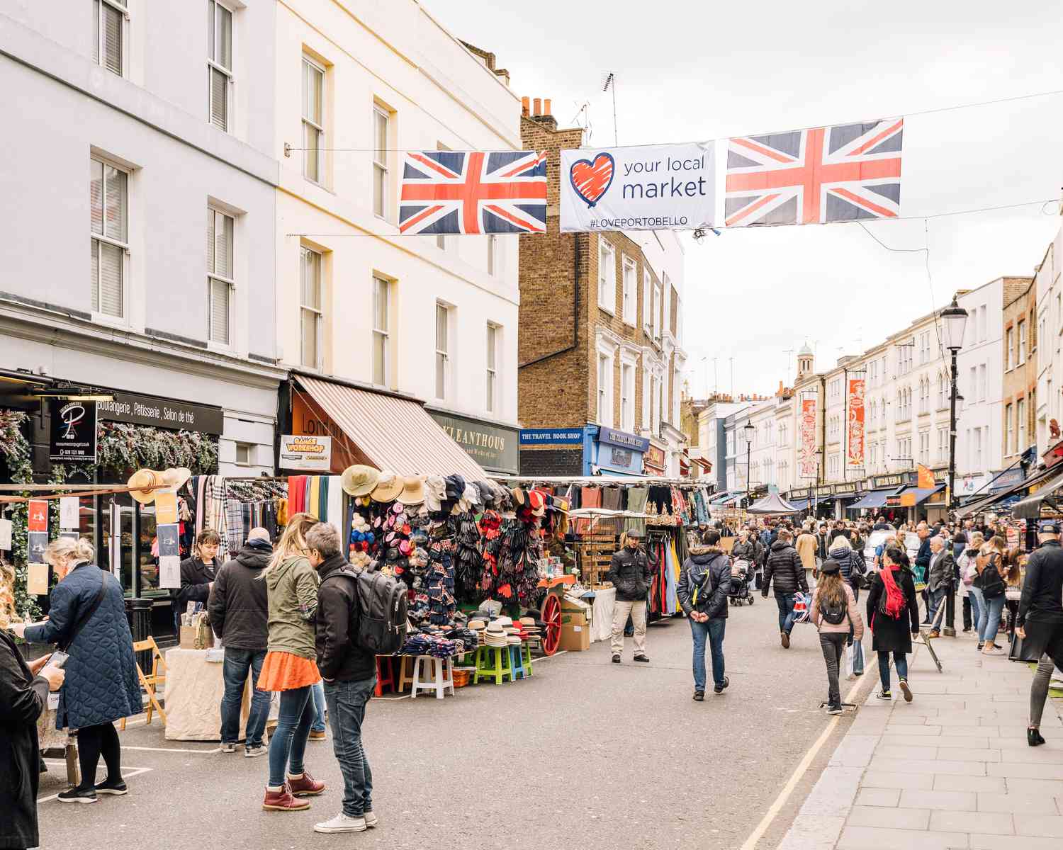 Portobello Road Market: Pasar Jalanan Penuh Warna dan Sejarah di London