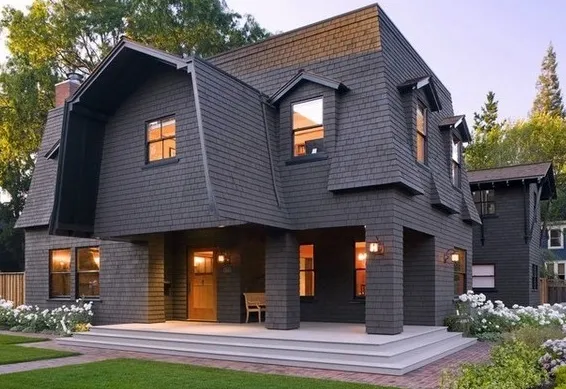 Desain Atap Rumah Mansard yang Elegan