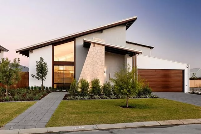 Desain Atap Rumah Skillion yang Modern