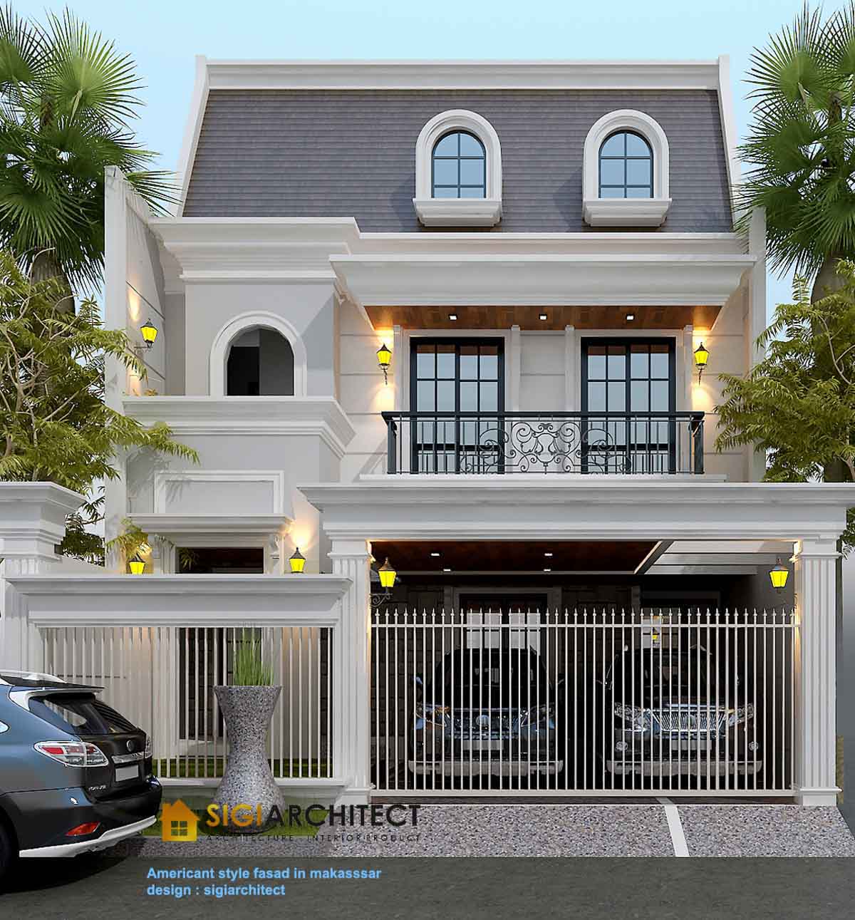 Gaya Rumah Antebellum yang Elegan
