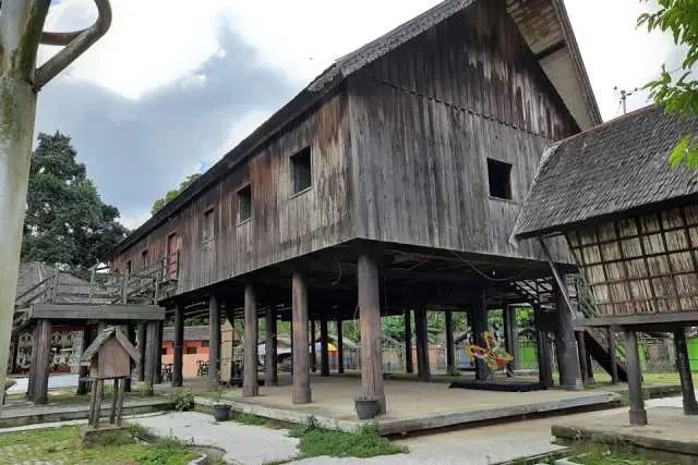 Keindahan dan Fungsi Rumah Betang dalam Budaya Indonesia