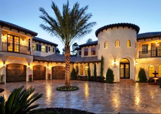 Keindahan Desain Arsitektur Rumah Mediterania