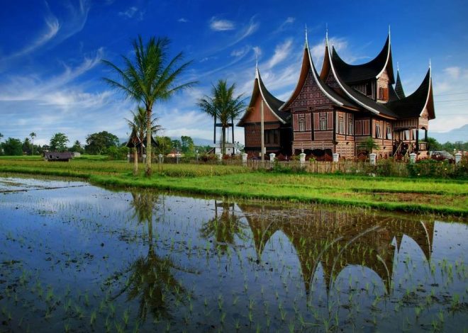 Keindahan Rumah Gadang Batingkek, Rumah Adat Minangkabau