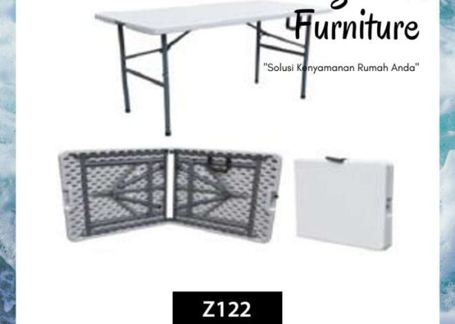 Meja Minimalis Cade Folding Table: Solusi Praktis dan Elegan