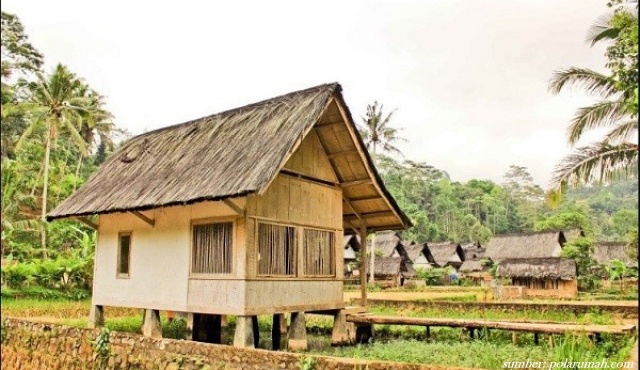 Keindahan dan Ciri Khas Rumah Adat Imah Jolopong di Sumatera Barat