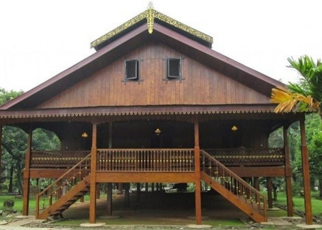 Keindahan dan Ciri Khas Rumah Adat Walewangko Papua