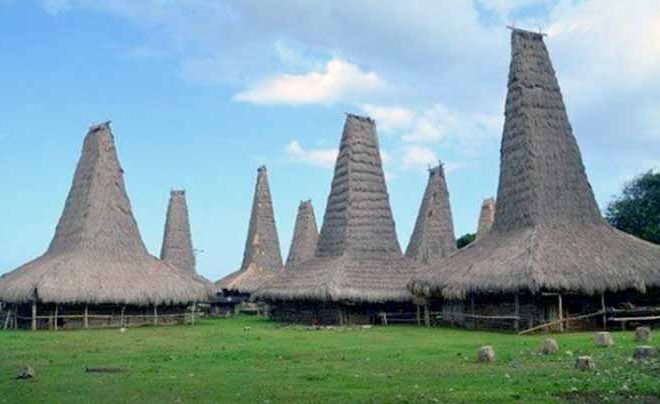 Keunikan Rumah Adat Rumah Sao Ata Mosa Lakitana di Nusa Tenggara