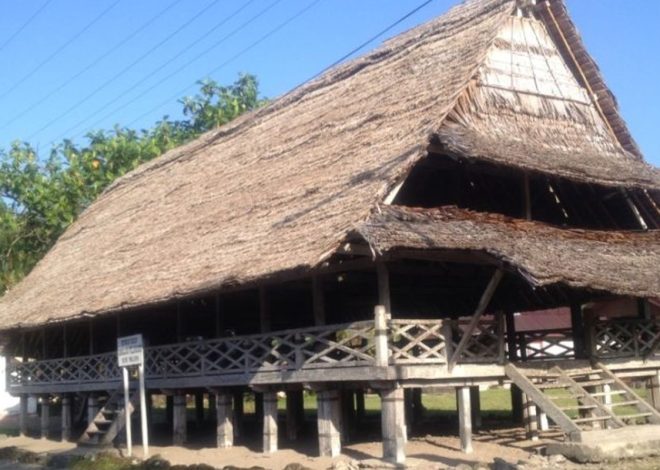 Keunikan Rumah Adat Rumah Balieo di Sulawesi Utara