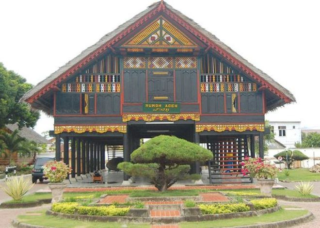 Keindahan dan Ciri Khas Rumah Adat Rumoh Aceh