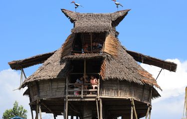 Keindahan dan Filosofi Rumah Adat Rumah Baluk di Sumatera Barat