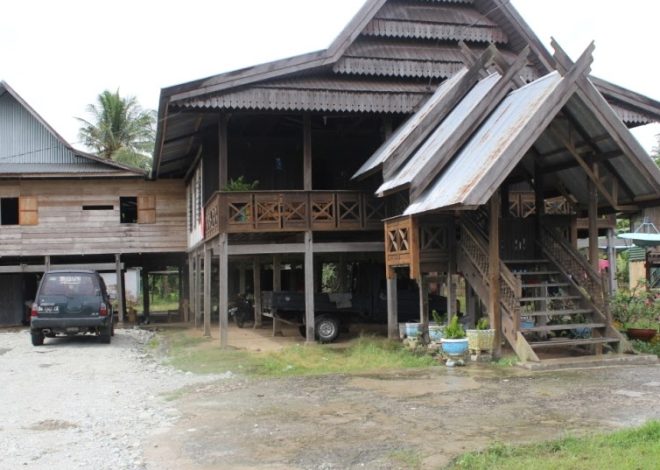 Keindahan Rumah Adat Saoraja Kulo dari Aceh