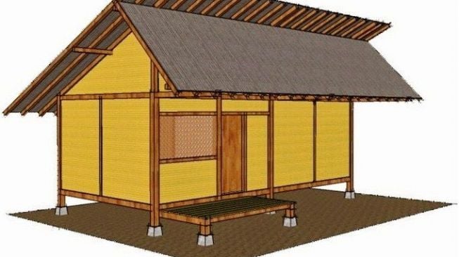 Keunikan Rumah Adat Imah Badak Heuay dari Kalimantan Barat