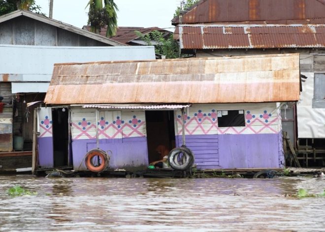Keunikan Rumah Adat Rumah Lanting di Kalimantan Selatan